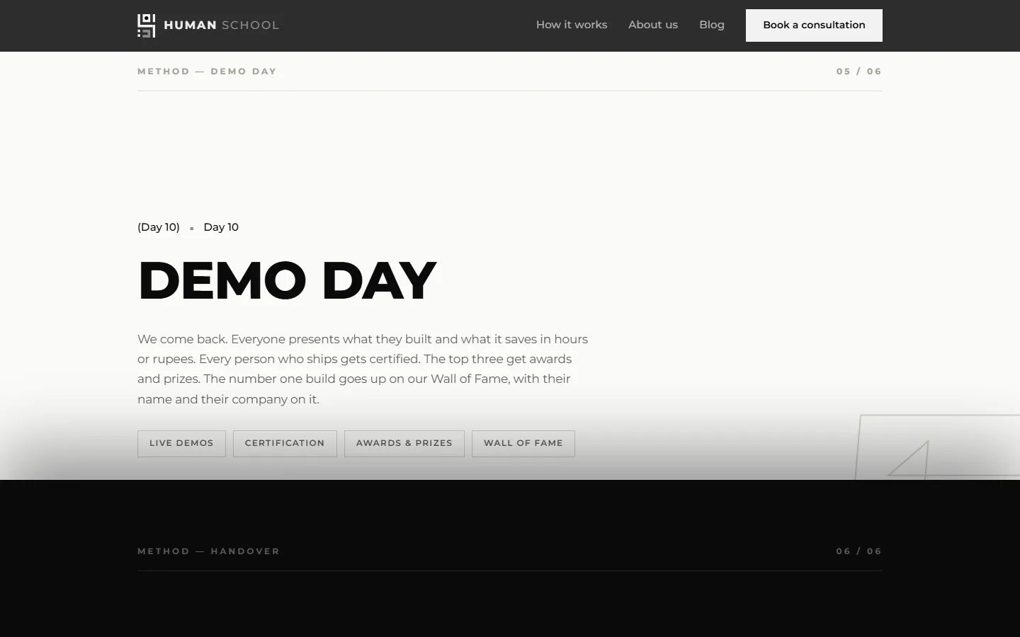 Human School — Demo Day
